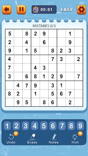 Sudoku - Math Puzzle Game - Screenshot 2
