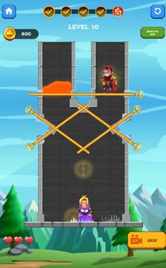Hero Save Princess : Pull Pin - Screenshot 4