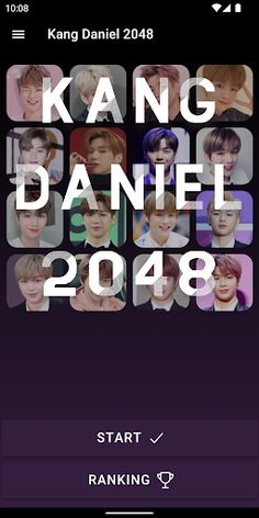 Kang Daniel 2048 Game - Screenshot 2