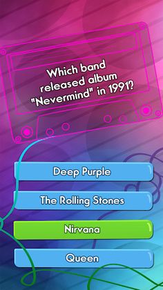 90s Music Trivia Quiz Game - Screenshot 4