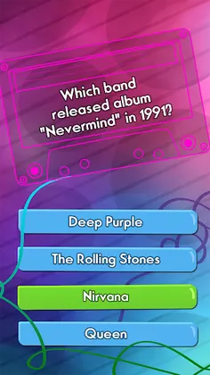 90s Music Trivia Quiz Game - Screenshot 4