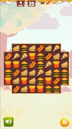 Fast-Food-Match-3-master - Screenshot 4