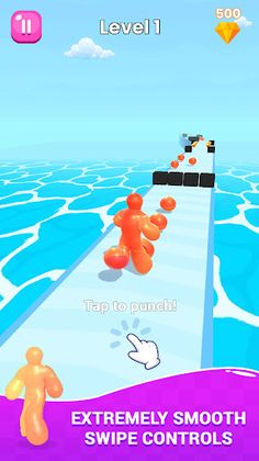 Jelly Runner Man - Bubble Hero - Screenshot 1