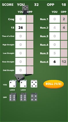CRAG : Dice Game - Screenshot 1