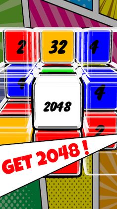 2048 Math Puzzle Game 3D - Screenshot 4