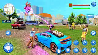 Superhero City Crime Car Game - Screenshot 1