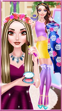 Stylish Sisters - Fashion Game - Screenshot 1