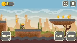 Ninja Shooter and Runner Dash - Screenshot 2