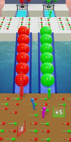 Balloon Popping Race - Screenshot 1