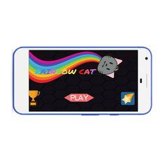 Rainbow Cat – Eat and Grow Wor - Screenshot 1