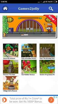 Games2Jolly: All in One Escape - Screenshot 1