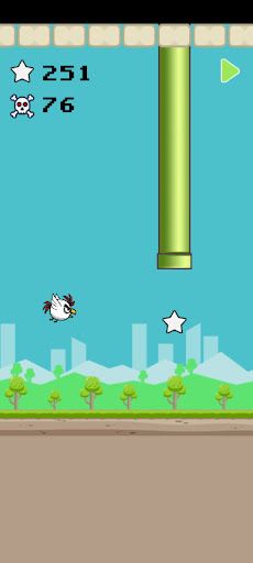 Flying Bird - Flappy Tap - Screenshot 2
