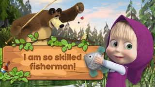 Masha and the Bear: Fishing - Screenshot 1
