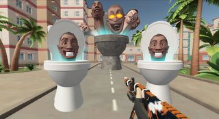 Toilet Rope: Monster Game - Screenshot 1