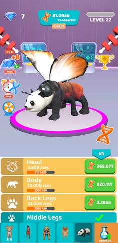 Idle Animal Evolution - AI - Screenshot 4