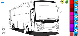 Bus Coloring Page - Screenshot 2