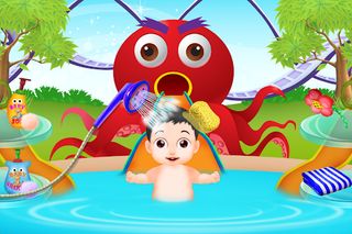 Kids Water Park Slides Trip - Screenshot 2