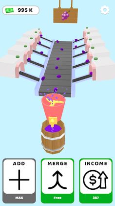 Grape Factory Idle - Screenshot 2