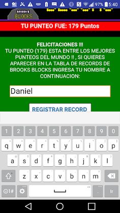 Brooks  Blocks Juego de Bloque - Screenshot 3