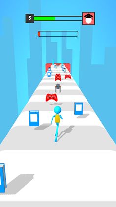 Runner : Big Brain 3D - Screenshot 4