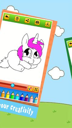 Coloring Book From Unicorn - Screenshot 4