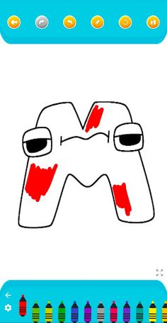 Alphabet Lore - Coloring - Screenshot 3