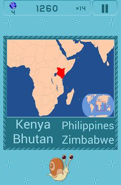 Match 3 Quiz Maps - Screenshot 2