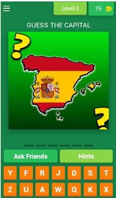 Guess the CAPITAL - Quiz Game - Screenshot 4