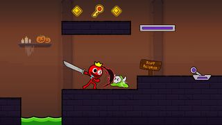 Red Stick Boy: Adventure Game - Screenshot 2