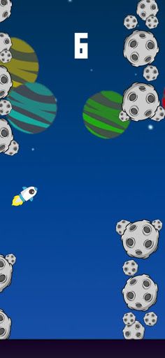 Flappy Rocket - Screenshot 2