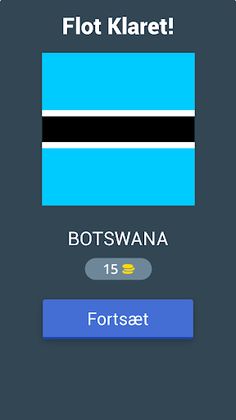Flag Quiz DANSK - Screenshot 2