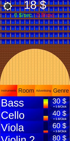 Idle Music - Create your Band - Screenshot 1