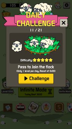 Sheep N Sheep: Daily Challenge - Screenshot 2