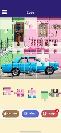 Cuba Sightseeing Puzzle - Screenshot 3