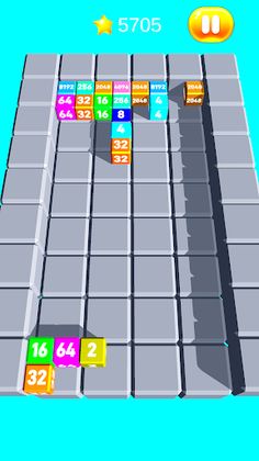 Chain Cube Merge: Tetris 2048 - Screenshot 3