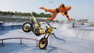 Bike race bikes driving trials - Screenshot 2