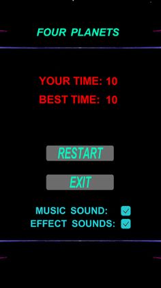 FOUR PLANETS - Screenshot 2