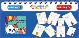 Cats coloring book - Screenshot 1