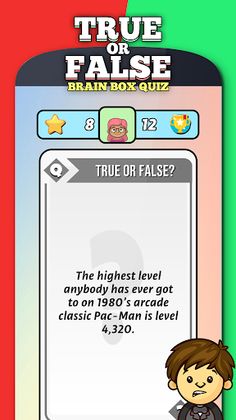 Brain Box Quiz: True Or False - Screenshot 1