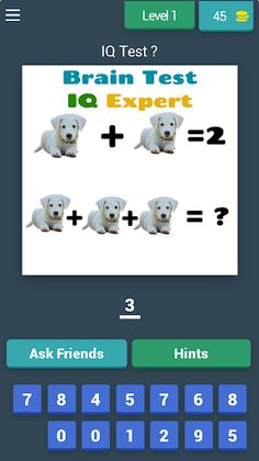 Brain Test - IQ Expert - Screenshot 1