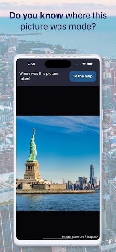 Geography Quiz with pictures - Screenshot 1