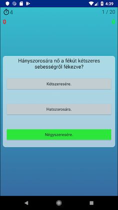 Kresz Műszaki Kvíz - Screenshot 2