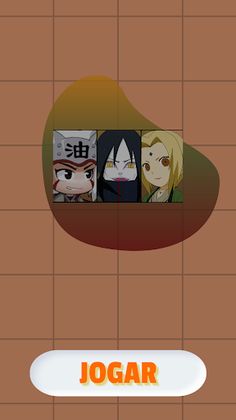 Quiz Anime - Sannins Lendários - Screenshot 1