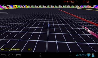 Laser Cycle Racer Metro Maze - Screenshot 1