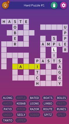 Fill-in Crosswords Unlimited - Screenshot 3