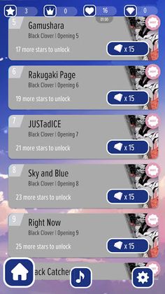 Piano Anime Black Asta Clover - Screenshot 3