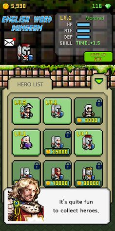 English Dungeon: Learn E-Word - Screenshot 4