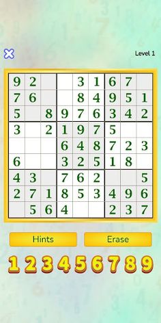 Sudoku classic - online game - Screenshot 2