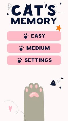 Cats Memory - Screenshot 1
