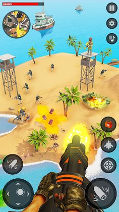 Gunship Combat: War Gun Games - Screenshot 2